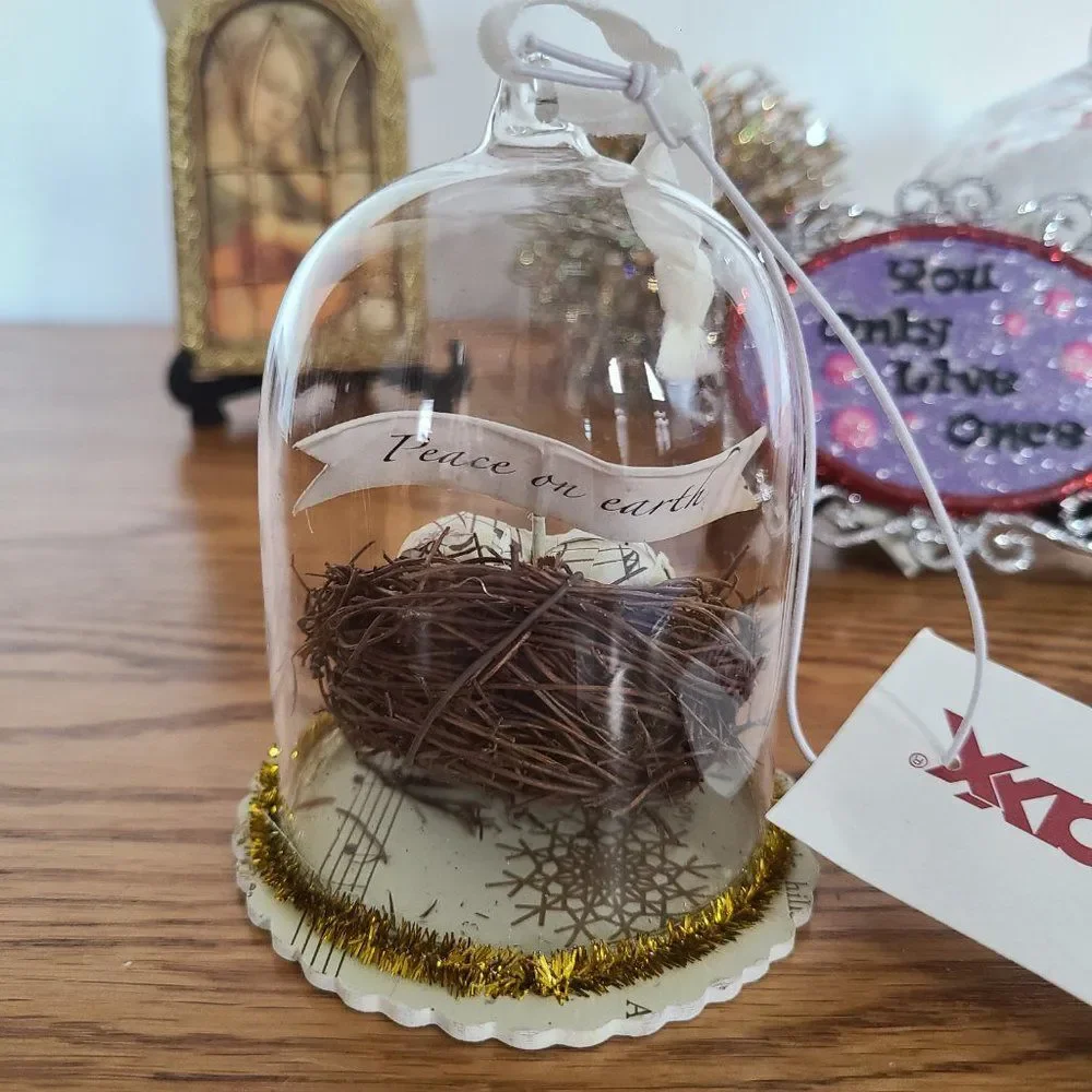 Set of Five New Christmas Ornaments Lot  |  Variety Of Size And Style  |   NWT